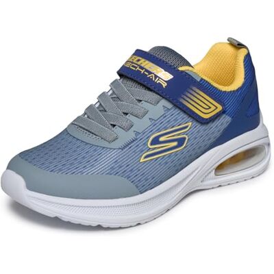 Skechers Microspec Max Advance Squad-Pacer Sneaker, Anthrazit, Größe 36 Skechers Microspec Max Advance Squad-Pacer Sneaker, Anthrazit, Größe 36