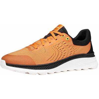 Geox Herren U SPHERICA ACTIF X1 Sneaker, ORANGE/Black, 42 EU Geox Herren U SPHERICA ACTIF X1 Sneaker, ORANGE/Black, 42 EU
