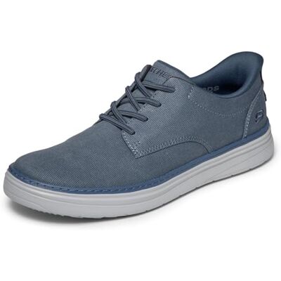 Skechers Hyland Herren-Sneaker, marineblaues Segeltuch, 40.5 EU Skechers Hyland Herren-Sneaker, marineblaues Segeltuch, 40.5 EU