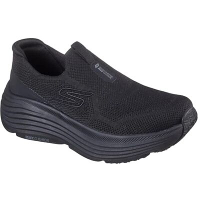 Skechers Damen Max Cushioning Endeavour Sarasota Turnschuhe, Black Textile/Black Trim, 38.5 EU Skechers Damen Max Cushioning Endeavour Sarasota Turnschuhe, Black Textile/Black Trim, 38.5 EU