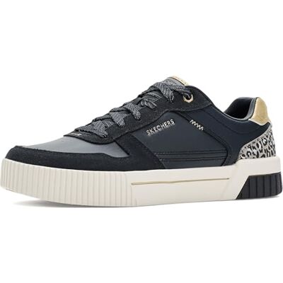 Skechers Damen Jade Lustrous Luxury Turnschuhe, Black Duraleather/Multi Trim, 37.5 EU Skechers Damen Jade Lustrous Luxury Turnschuhe, Black Duraleather/Multi Trim, 37.5 EU
