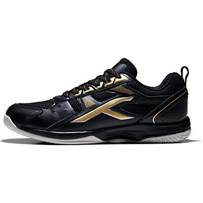 HUNDRED Raze Non-Marking Professional Badminton Schuhe für Kinder/Junioren Material Obermaterial: Polyester, Sohle: Gummi Geeignet für Hallentennis/Squash HUNDRED Raze Non-Marking Professional Badminton Schuhe für Kinder/Junioren Material Obermaterial: Polyester, Sohle: Gummi Geeignet für Hallentennis/Squash
