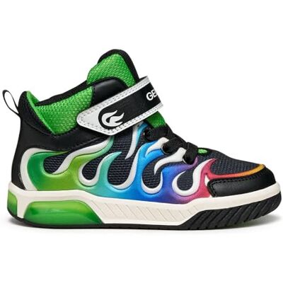 Geox Junior J Inek Boy Sneakers Multicolour, Black 25 EU Geox Junior J Inek Boy Sneakers Multicolour, Black 25 EU