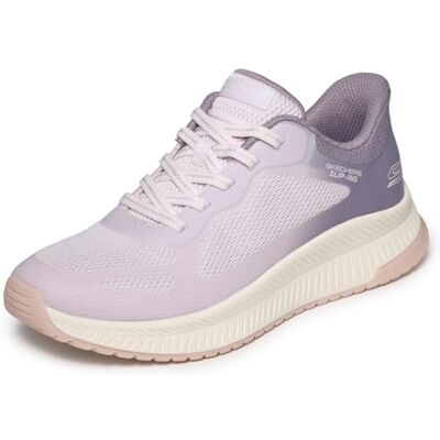 Skechers Damen BOBS Squad 4 Staple Look Sneaker, lila, 38.5 EU Skechers Damen BOBS Squad 4 Staple Look Sneaker, lila, 38.5 EU