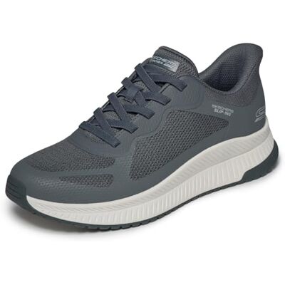 Skechers Herren Bobs Squad 4 Turnschuhe, Charcoal Knit, 45.5 EU Skechers Herren Bobs Squad 4 Turnschuhe, Charcoal Knit, 45.5 EU