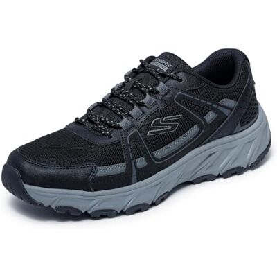 Skechers Herren Hillcrest 2.0 Sabbaday Falls Turnschuhe, Black Synthetic/Textile/Trim, 42.5 EU Skechers Herren Hillcrest 2.0 Sabbaday Falls Turnschuhe, Black Synthetic/Textile/Trim, 42.5 EU