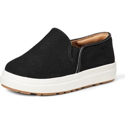 Amazon Essentials Unisex Kinder Slip-on-Sneaker, Schwarz Canvas, 27 EU Amazon Essentials Unisex Kinder Slip-on-Sneaker, Schwarz Canvas, 27 EU