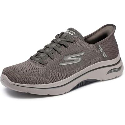 Skechers Herren Go Walk Arch Fit 2.0 Grand Select 2 Turnschuhe, Taupe Textile, 45 EU Skechers Herren Go Walk Arch Fit 2.0 Grand Select 2 Turnschuhe, Taupe Textile, 45 EU