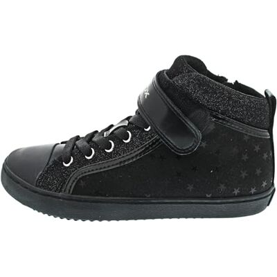 Geox Mädchen J Kalispera Girl I Sneakers, Schwarz, 36 EU Geox Mädchen J Kalispera Girl I Sneakers, Schwarz, 36 EU