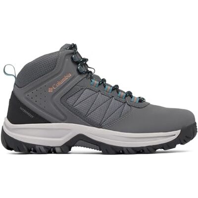 Columbia Herren Transverse Hike Waterproof Wanderstiefel, Dark Grey/Cloudburst, 43 EU Weit Columbia Herren Transverse Hike Waterproof Wanderstiefel, Dark Grey/Cloudburst, 43 EU Weit