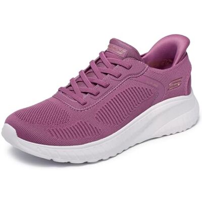 Skechers BOBS Squad Chaos Current Muse Damen-Sneaker, Dark Rose, 36 EU Skechers BOBS Squad Chaos Current Muse Damen-Sneaker, Dark Rose, 36 EU