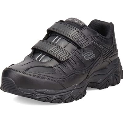 Skechers Herren Afterburn Memory Fit-Final Cut Sneaker, Schwarz, 42.5 EU Skechers Herren Afterburn Memory Fit-Final Cut Sneaker, Schwarz, 42.5 EU
