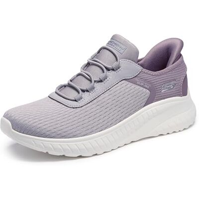 Skechers Slip-ins Bobs Squad Chaos-in Farbe Sneaker für Damen, handfrei, Lav, 35.5 EU Skechers Slip-ins Bobs Squad Chaos-in Farbe Sneaker für Damen, handfrei, Lav, 35.5 EU