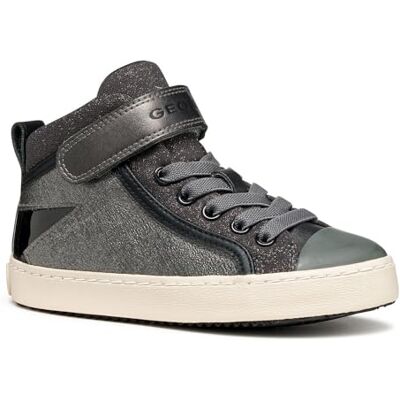 Geox JUNIOR J Kalispera Girl Sneakers Graphite/Black 34_EU Geox JUNIOR J Kalispera Girl Sneakers Graphite/Black 34_EU