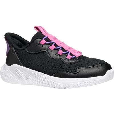 Geox JUNIOR J SPRINTYE Fast IN Girl Sneakers Black/Fuchsia 38_EU Geox JUNIOR J SPRINTYE Fast IN Girl Sneakers Black/Fuchsia 38_EU