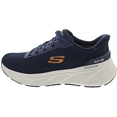 Skechers Edgeride Erlson-Sneaker für Herren, Marineblau, gestricktes Polyurethan, 43 EU Skechers Edgeride Erlson-Sneaker für Herren, Marineblau, gestricktes Polyurethan, 43 EU