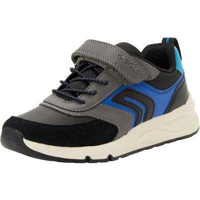 Geox JUNIOR J ROONER Boy Sneakers Black/Blue 29_EU Geox JUNIOR J ROONER Boy Sneakers Black/Blue 29_EU