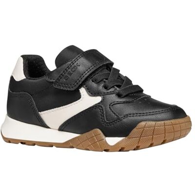 Geox JUNIOR J RANN-E Boy Sneakers Black/LT Ivory 37_EU Geox JUNIOR J RANN-E Boy Sneakers Black/LT Ivory 37_EU