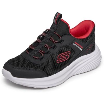 Skechers Jungen Bounder Pro Slip-InTurnschuhe, Black, 40 EU Skechers Jungen Bounder Pro Slip-InTurnschuhe, Black, 40 EU