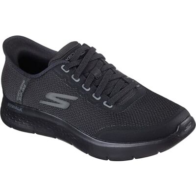Skechers Men's Go Walk Flex Sneaker, Schwarz, 45 EU Skechers Men's Go Walk Flex Sneaker, Schwarz, 45 EU