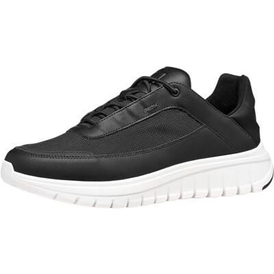Geox Herren U FLEXTRIDE R D Sneaker, Black, 41 EU Geox Herren U FLEXTRIDE R D Sneaker, Black, 41 EU