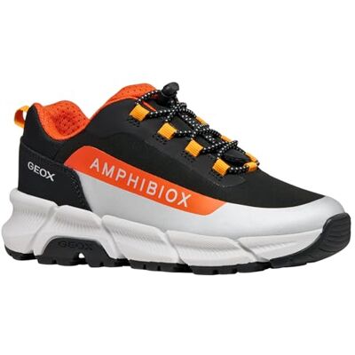 Geox JUNIOR Boy J FLEXYPER Plus Boy Sneakers Black/ORANGE 41_EU Geox JUNIOR Boy J FLEXYPER Plus Boy Sneakers Black/ORANGE 41_EU