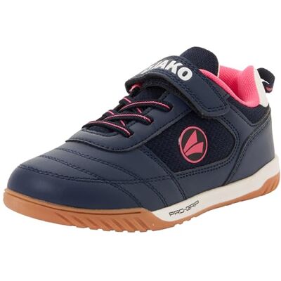 JAKO Unisex Kinder J-sh Winger Ev Hallenturnschuh, Dk Navy Daisy Pink, 40 EU JAKO Unisex Kinder J-sh Winger Ev Hallenturnschuh, Dk Navy Daisy Pink, 40 EU