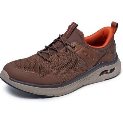 Skechers Arch Fit Crosser Emeric Slip-On Braun BRN Größe EU 42 Skechers Arch Fit Crosser Emeric Slip-On Braun BRN Größe EU 42