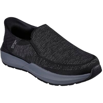 Skechers Herren-Sneaker Neville-Rovelo, zum Reinschlüpfen, Schwarz, 41 EU Skechers Herren-Sneaker Neville-Rovelo, zum Reinschlüpfen, Schwarz, 41 EU