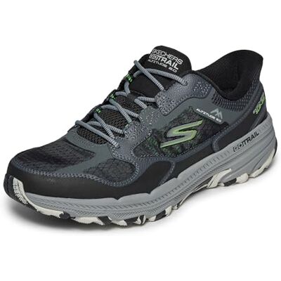 Skechers Herren Go Run Trail Altitude 2.0 Rocky Hill Slip-InTurnschuhe, Black And Gray Leather/Textile, 43.5 EU Skechers Herren Go Run Trail Altitude 2.0 Rocky Hill Slip-InTurnschuhe, Black And Gray Leather/Textile, 43.5 EU