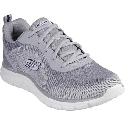 Skechers Men's Track Glendor Sneaker, grau, 42.5 EU Skechers Men's Track Glendor Sneaker, grau, 42.5 EU