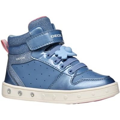 Geox JUNIOR J Skylin Girl MID Easy Entry DK Sky/LT Coral 32_EU Geox JUNIOR J Skylin Girl MID Easy Entry DK Sky/LT Coral 32_EU