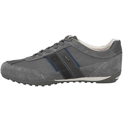 Geox Jungen U Wells C Sneaker, Dk Grey, 41 EU Geox Jungen U Wells C Sneaker, Dk Grey, 41 EU