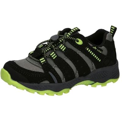 Lico Unisex Kinder Fremont Trekking- & Wanderhalbschuhe, Grau Schwarz Lemon, 35 EU Lico Unisex Kinder Fremont Trekking- & Wanderhalbschuhe, Grau Schwarz Lemon, 35 EU
