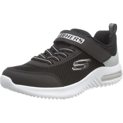 Skechers Bounder-Tech 403748L-BKSL, Boy Sneakers,Sports Shoes, Black, 28 EU Skechers Bounder-Tech 403748L-BKSL, Boy Sneakers,Sports Shoes, Black, 28 EU