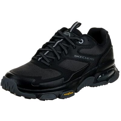 Skechers Herren Skech-air Envoy Sleek Wanderschuh, Black Leather Synthetic Textile Trim, 42 EU Skechers Herren Skech-air Envoy Sleek Wanderschuh, Black Leather Synthetic Textile Trim, 42 EU