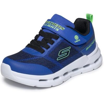 Skechers Glide-Step Lights Sneaker, Blau/Schwarz, 33 EU Skechers Glide-Step Lights Sneaker, Blau/Schwarz, 33 EU