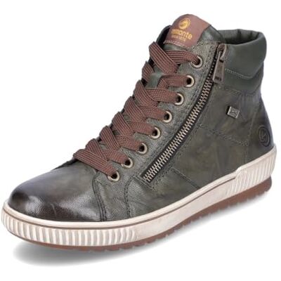 Remonte Damen High-Top Sneaker D0772, Frauen Halbschuhe,lose Einlage,wasserabweisend,TEX,Sportschuhe,Freizeitschuhe,Laufschuhe,grün (52),36 EU Remonte Damen High-Top Sneaker D0772, Frauen Halbschuhe,lose Einlage,wasserabweisend,TEX,Sportschuhe,Freizeitschuhe,Laufschuhe,grün (52),36 EU