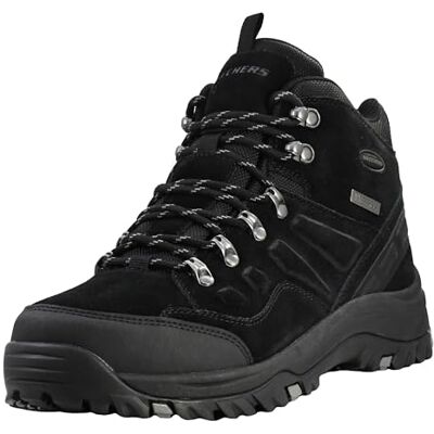 Skechers Herren Relment Pelmo winter boots trekking shoes, Schwarz, 43 EU Skechers Herren Relment Pelmo winter boots trekking shoes, Schwarz, 43 EU