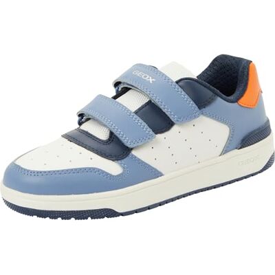 Geox JUNIOR Boy J WASHIBA Boy A Sneakers White/LT AVIO 27_EU Geox JUNIOR Boy J WASHIBA Boy A Sneakers White/LT AVIO 27_EU