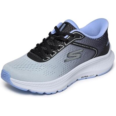 Skechers Damen Go Run Consistent 2.0 Lace Up Turnschuhe, Black Grey, 39.5 EU Skechers Damen Go Run Consistent 2.0 Lace Up Turnschuhe, Black Grey, 39.5 EU