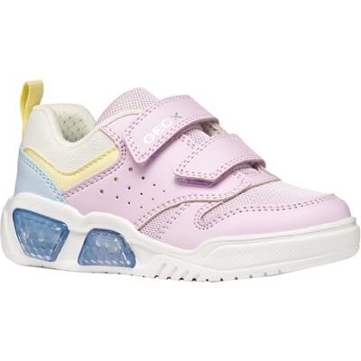 Geox JUNIOR Girl J ILLUMINUS Girl A Sneakers Lilac/Sky 32_EU Geox JUNIOR Girl J ILLUMINUS Girl A Sneakers Lilac/Sky 32_EU