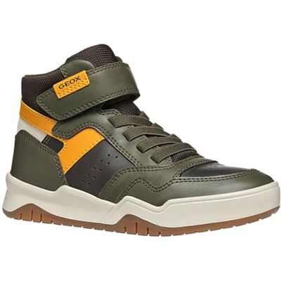 Geox Jungen J Perth Boy F Sneaker, Grün, 33 EU Geox Jungen J Perth Boy F Sneaker, Grün, 33 EU