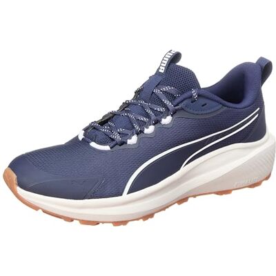 Puma Skyrocket Lite Trail Adult Unisex Straßen-Laufschuh, Navy-Feather Gray, 40 Puma Skyrocket Lite Trail Adult Unisex Straßen-Laufschuh, Navy-Feather Gray, 40
