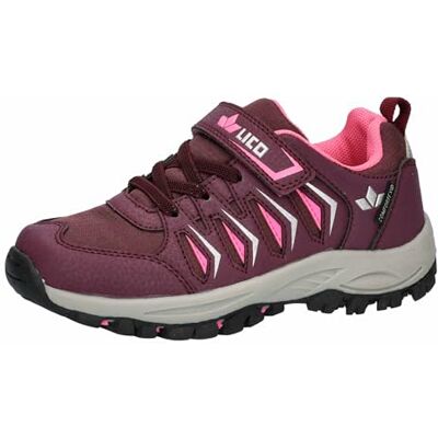 Lico Jungen Unisex Kinder Sines VS Low Trekkingsschuhe, Bordeaux/Pink, 29 EU Lico Jungen Unisex Kinder Sines VS Low Trekkingsschuhe, Bordeaux/Pink, 29 EU
