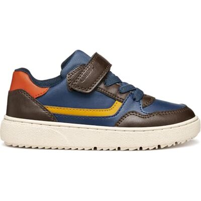 Geox JUNIOR J THELEVEN Boy Sneakers Brown/Navy 36_EU Geox JUNIOR J THELEVEN Boy Sneakers Brown/Navy 36_EU