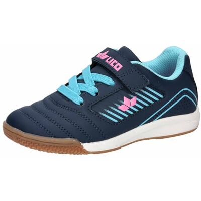 Lico Unisex Kinder Chaska Vs Hallenturnschuhe, Marine Türkis Rosa, 40 EU Lico Unisex Kinder Chaska Vs Hallenturnschuhe, Marine Türkis Rosa, 40 EU