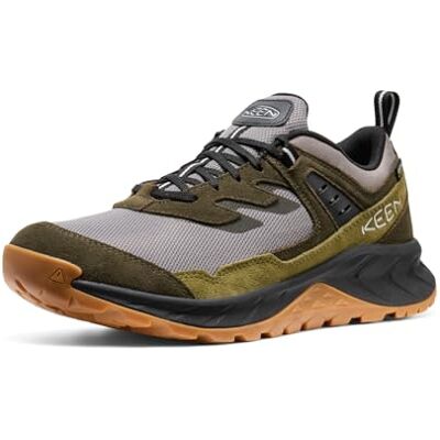 KEEN Hightrail Herren-Wanderschuhe, niedrige Höhe, langlebig, leicht, atmungsaktiv, Leder, wasserdicht, Stahlgrau/Forest Night, 43 EU KEEN Hightrail Herren-Wanderschuhe, niedrige Höhe, langlebig, leicht, atmungsaktiv, Leder, wasserdicht, Stahlgrau/Forest Night, 43 EU