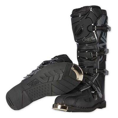 O'NEAL Motocross Stiefel TRIBUTE Boot I MX Enduro I Stabile Motorradschuhe Herren & Damen mit Sohlenschutz I Motorradstiefel ergonomisch I Schwarz I Größe 41/8 O'NEAL Motocross Stiefel TRIBUTE Boot I MX Enduro I Stabile Motorradschuhe Herren & Damen mit Sohlenschutz I Motorradstiefel ergonomisch I Schwarz I Größe 41/8