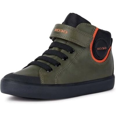 Geox Junior Boy J GISLI Boy Sneakers DK Green/Black 36_EU Geox Junior Boy J GISLI Boy Sneakers DK Green/Black 36_EU